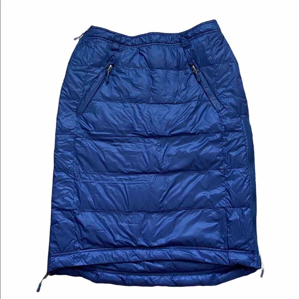 32 Degrees Heat Blue Down Quilted Snow Skirt